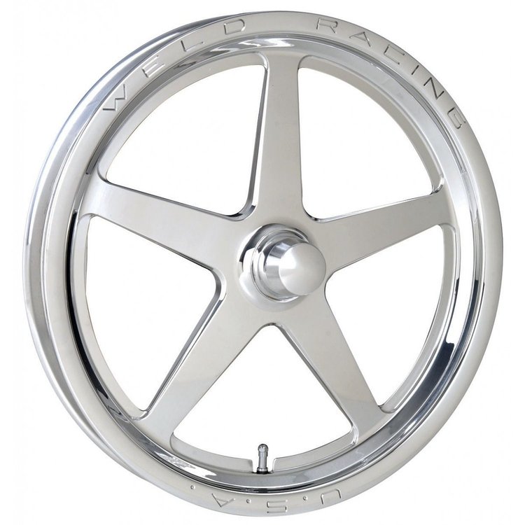 Aluma Star 2.0 1-Piece Anglia Spindle Mount Front Drag Wheel