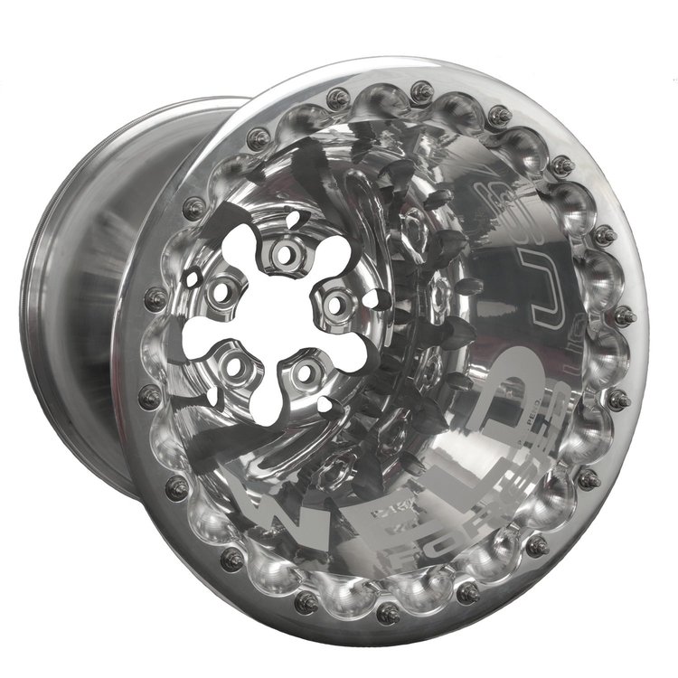 Delta-1 Forged Pro Mod Wheels 5 Lug 4" RS