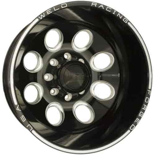 D50-Series Dually Black Wheel Size: 17" x 6.5"