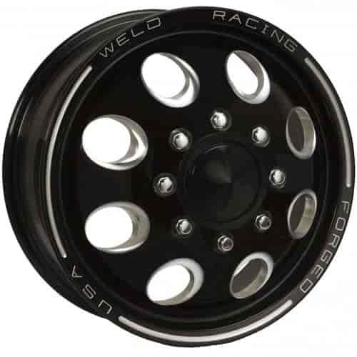 D50-Series Dually Black Wheel Size: 17" x 6.5"