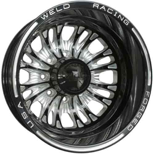 D54-Series Dually Black Wheel Size: 17" x 6.5"