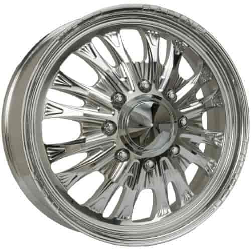 D54-Series Dually Polished Wheel Size: 17" x 6.5"