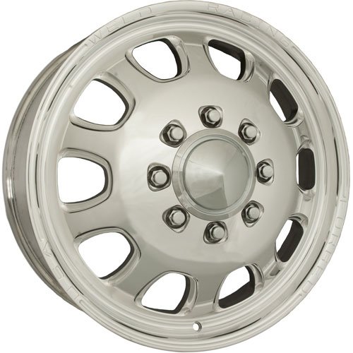 D55-Series Dually Polished Wheel Size: 17" x 6.5"