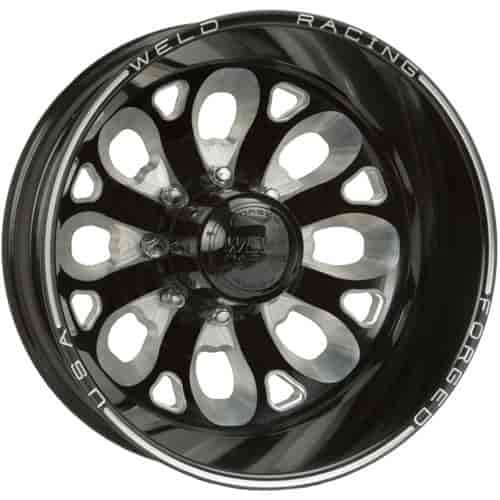 D58-Series Dually Black Wheel Size: 17" x 6.5"