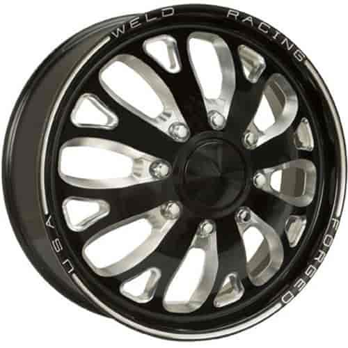 D58-Series Dually Black Wheel Size: 17" x 6.5"