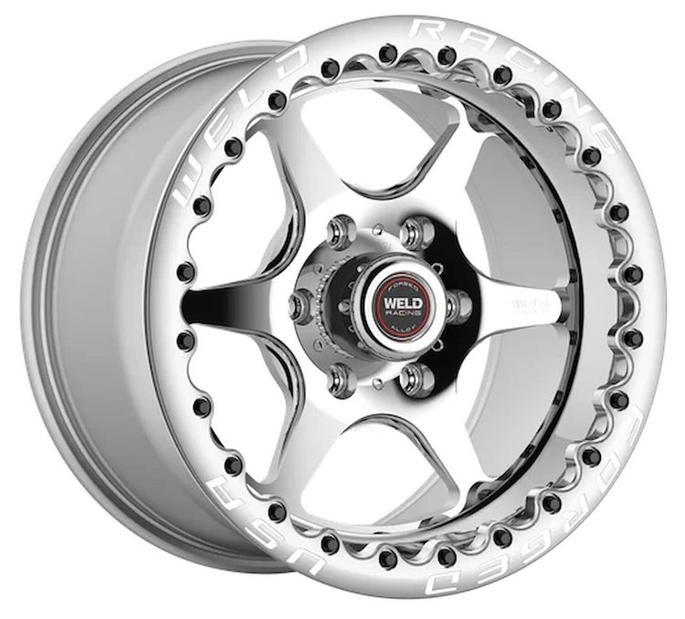 79MP-510E75SBL-MTB Street RT-S Series S79 HD Beadlock Wheel [Size: 15"x10"] Polished Center w/Polished Shell Finish