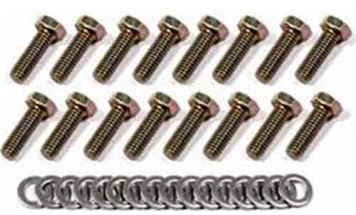 TF1 BL Fastener Kit - 3/8 Ti Stud/Spherical Washer & ARP SS Nut - 24pcs each