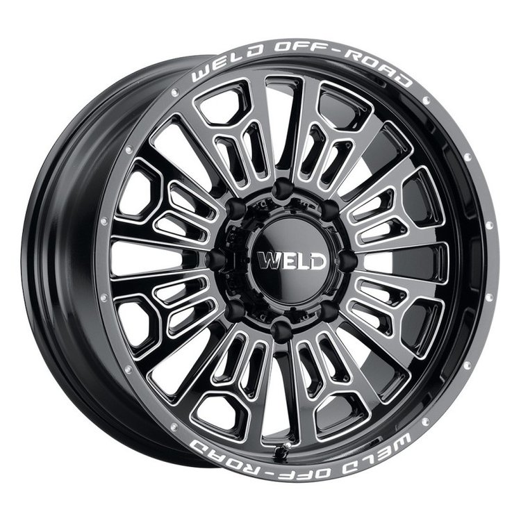 W114  Elicit Wheel Size: 20 X 9" Bolt Pattern: 8x170 [Gloss Black Milled]