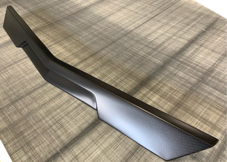 CAM6417463 Front Spoiler 1967-1969 Chevy Camaro, Carbon Fiber [Low Gloss Satin Clear]