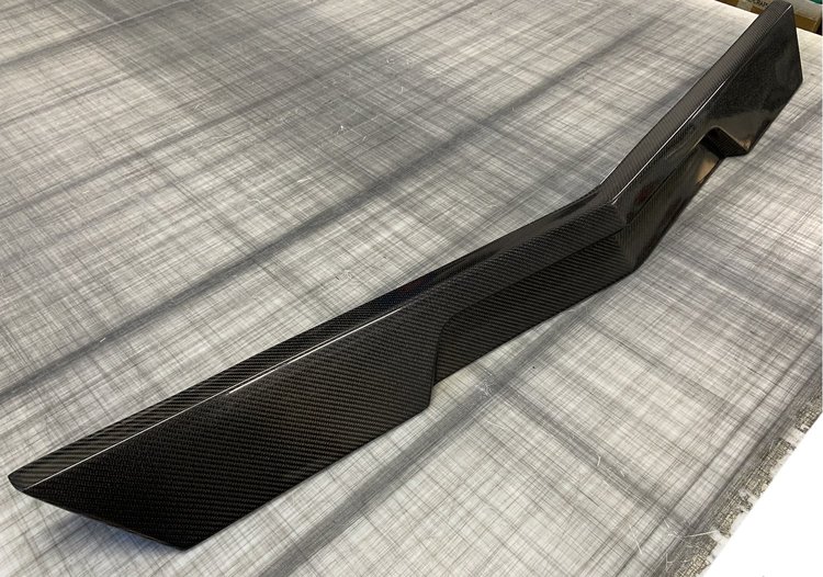 CAM7426013 Front Spoiler 1967-1969 Chevy Camaro, Carbon Fiber [High Gloss Clear]