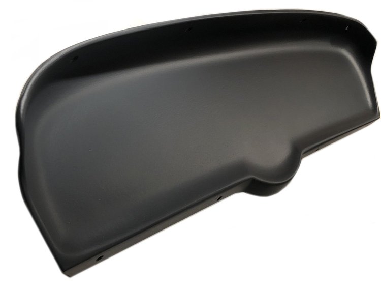 SQ0685801 Blank Slate Gauge Cluster Bezel 1961-1965 Ford F-100, Fiberglass