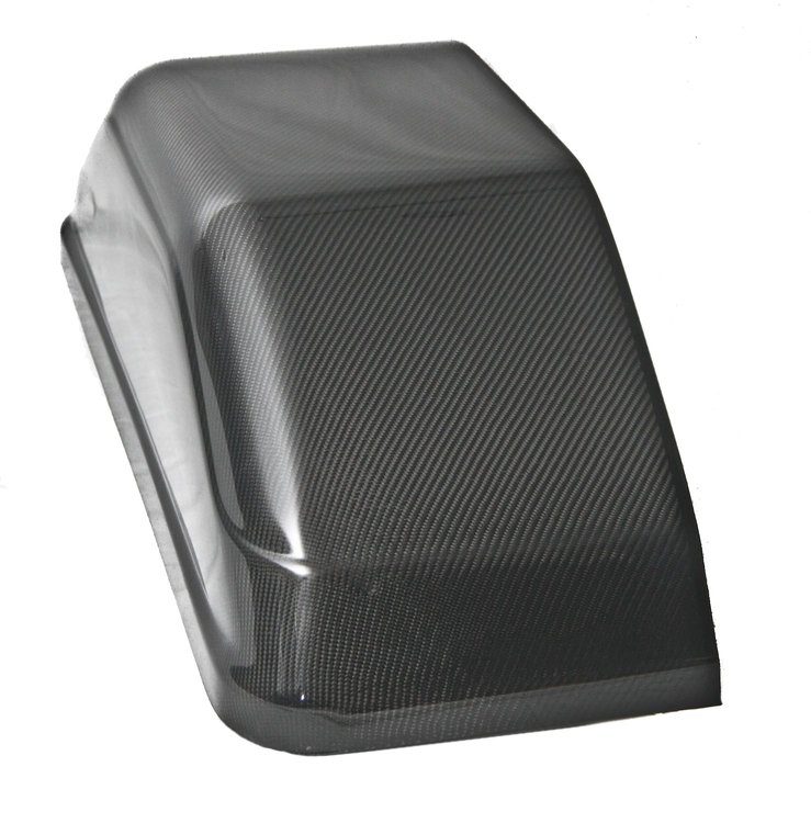 SQ2181154 +3 in. Wheel Tub 1973-1987 GM C10 Truck, Carbon Fiber [High Gloss Clear]