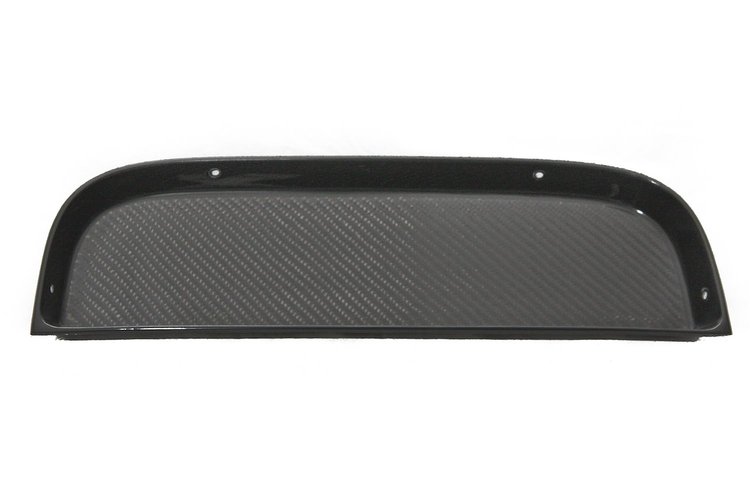 SQ8335817 Blank Slate Gauge Cluster Bezel 1960-1963 GM C10 Truck, Carbon Fiber [High Gloss Clear]