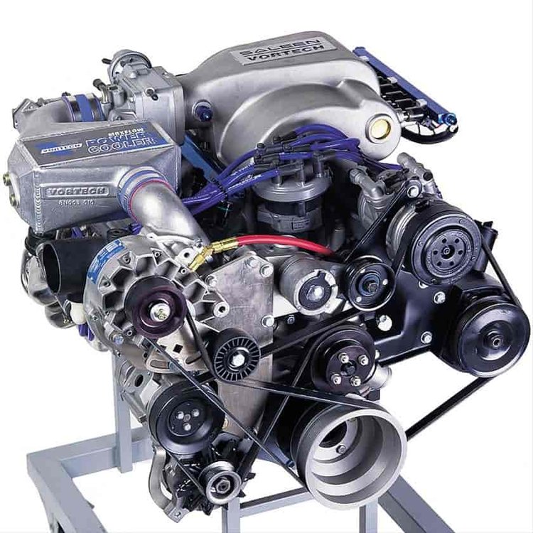 Mustang 5.0L H.O. 1986-93 V-2 SQ S-Trim w/Cooler | Dyno Chart