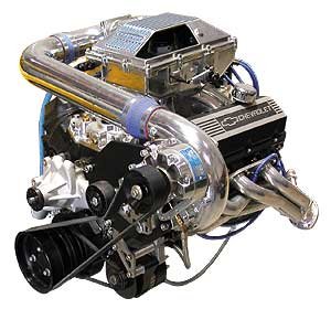 Universal Big-Block Chevy with Carburetor V-7 YSi-Trim Polished Finish