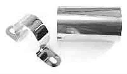 CHROME COIL COVER W/ BRACKET