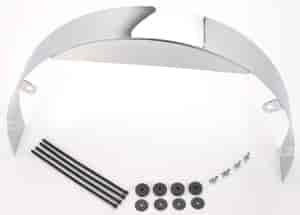 Chrome Fan Shroud 3" wide