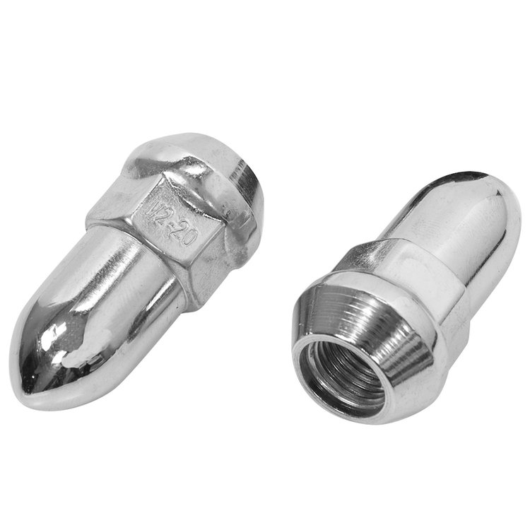 1/2 CHROME BULLET LUGNUTS