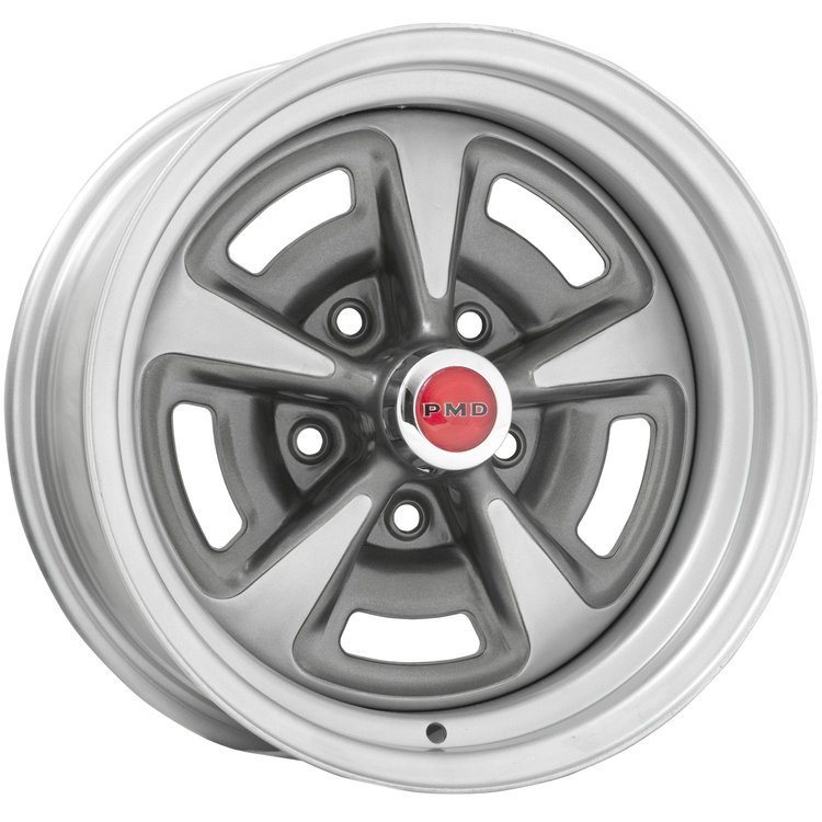 15x8 Rallye II 5x5 Silver 4.0 BS