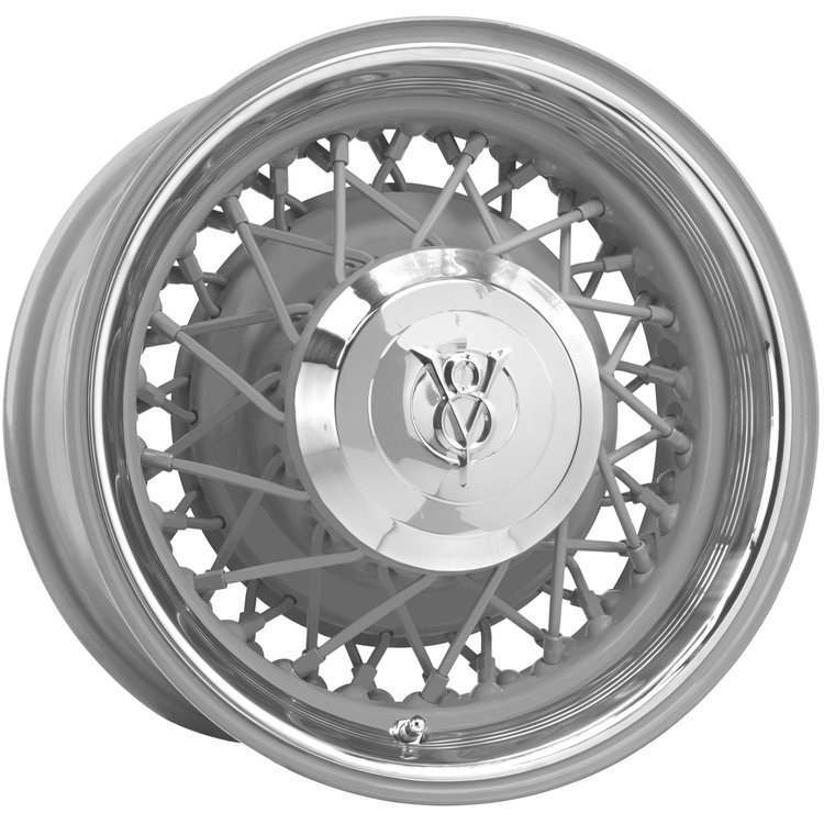 72-Series Street Rod Wire Wheel 15'' x 7''