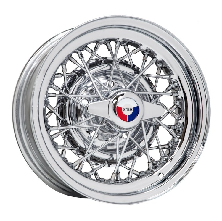 75-Series Buick Wire Wheel 15'' x 6''