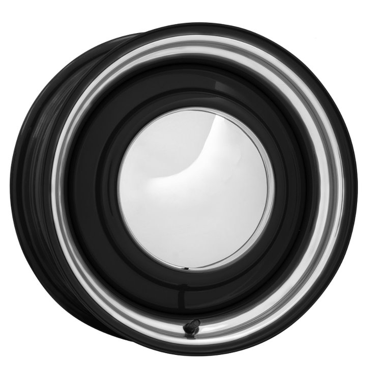 Fiat 500 Smoothie Wheel [Size: 15'' x 6"] Gloss Black