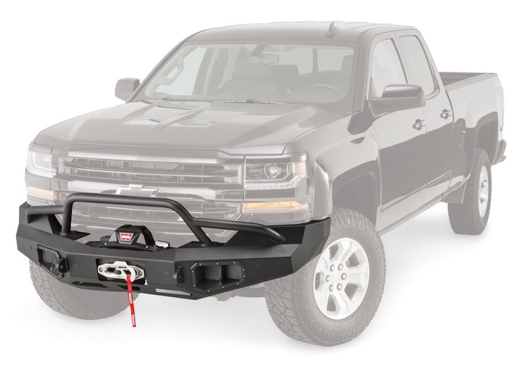 Ascent Front Bumper for 2016-2018 Chevy Silverado 1500