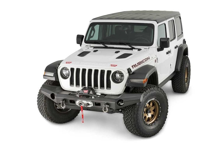 Full-Width Elite Series Front Bumper for 2018-2019 Jeep Wrangler JL