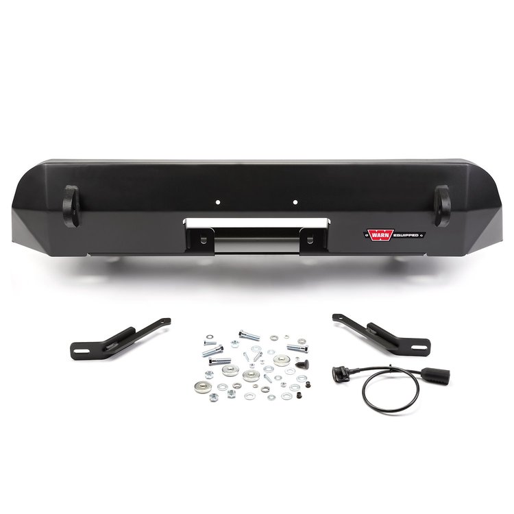 106252 Semi-Hidden Winch Mounting System Kit for 2016-2021 Toyota Tacoma [Without Grill Guard]