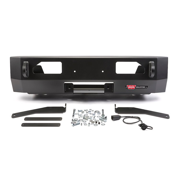 106254 Semi-Hidden Winch Mounting System Kit Fits Select Toyota 4Runner [Without Grill Guard]