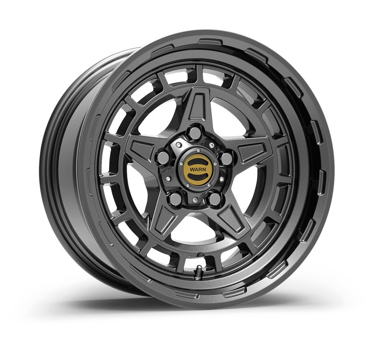 Epic Diamond Cutter Gunmetal Wheel [Size: 17" x 8.5"]