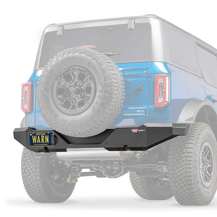 Elite Rear Bumper for Late-Model Ford Bronco 2-Door/4-Door