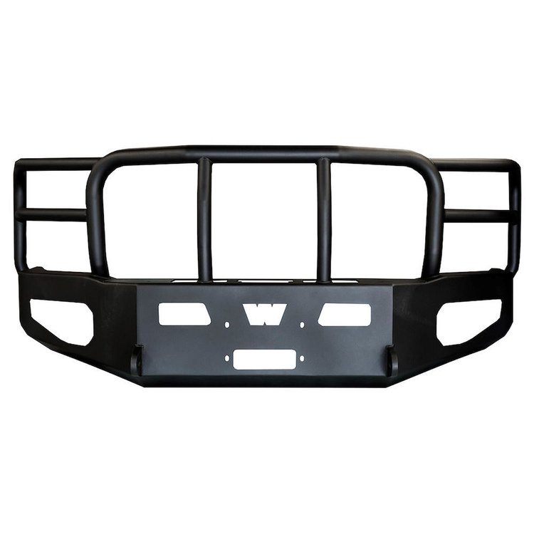 HD Front Bumper with Brush Guard for 2015-2019 Chevy Silverado 2500/3500