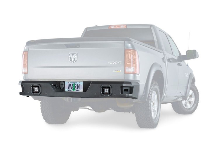 Ascent Rear Bumper for 2011-2018 RAM 1500 & 2011-2013 RAM 2500/3500