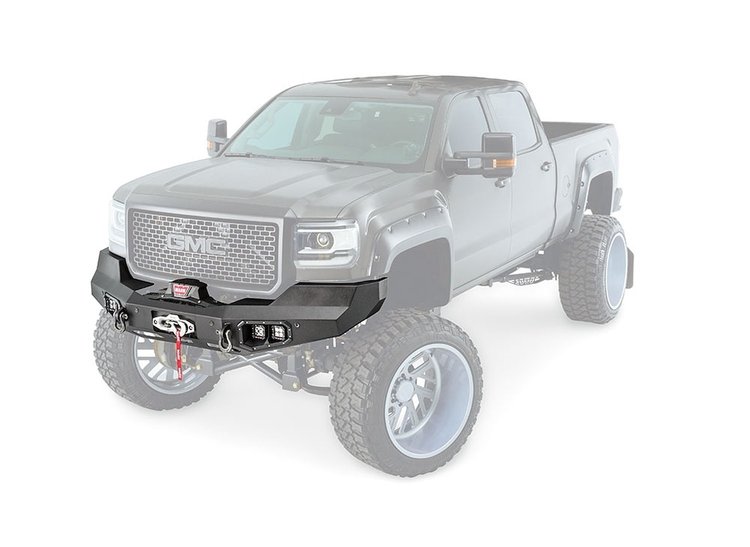 Ascent Front Bumper for 2015-2018 GMC Sierra 2500 HD/3500 HD