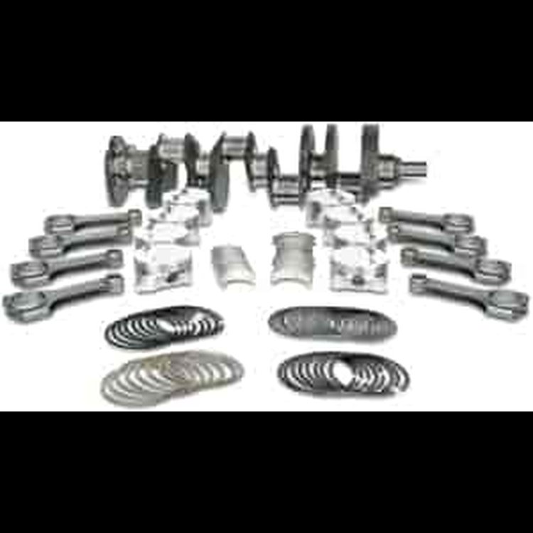 Chevy 350 4340 Forged Std Weight Competition Rotating Assembly 383ci