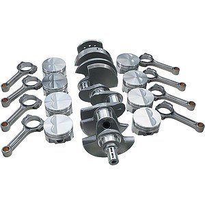 Chevy 454 4340 Forged Std Weight Competition Crank/Rod/Piston Kit 540ci