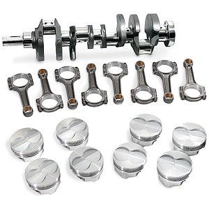 Ford 302 4340 Forged Competition Crank/Rod/Piston Kit 331ci