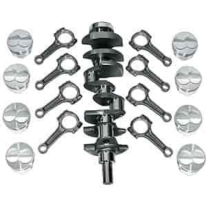 Ford 351W 4340 Forged Std Weight Competition Crank/Rod/Piston Kit 393ci