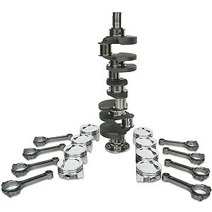 Chrysler 340 4340 Forged Competition Crank/Rod/Piston Kit 416ci