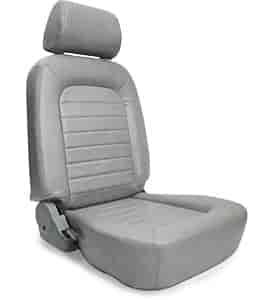 Classic 1500 Seat with Headrest Gray Vinyl
