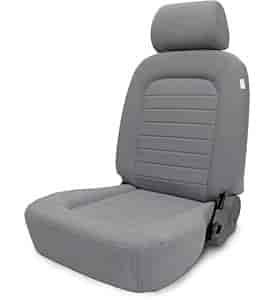 Classic 1500 Seat with Headrest Gray Velour