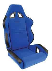 Rave Series 1600 Seat Blue Velour/Black Trim
