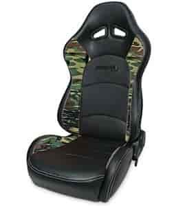 Evolution 1616 Seat Black Vinyl/Camouflage Trim