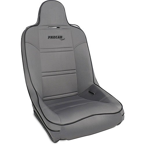 Terrain Series 1620 Suspension Seat Grey Canvas