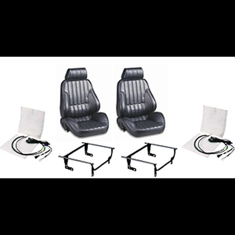 Front Seat Kit with Seat Heaters 1970-74 Chevy Camaro