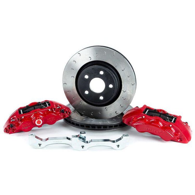 BKF1551K06 Front Brake Kit Fits Select Jeep Gladiator JT