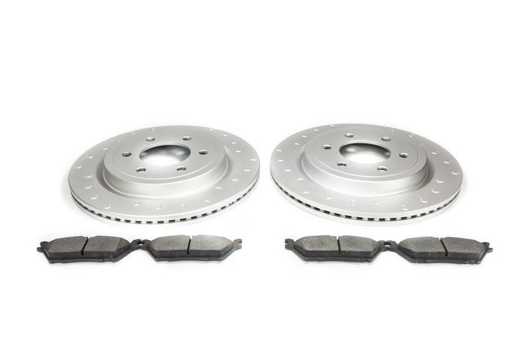 BKR3430X1227 Rear Brake Kit 2019-2020 Ford Raptor, 2018-2020 Ford F-150 w/ Electronic Parking Brake