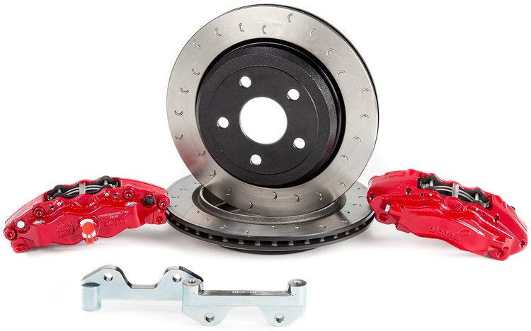 BKR5059D12 Rear Brake Kit 2007-2018 Jeep Wrangler JK, Fits Select Jeep Wrangler JL, Fits Select Jeep Gladiator JT
