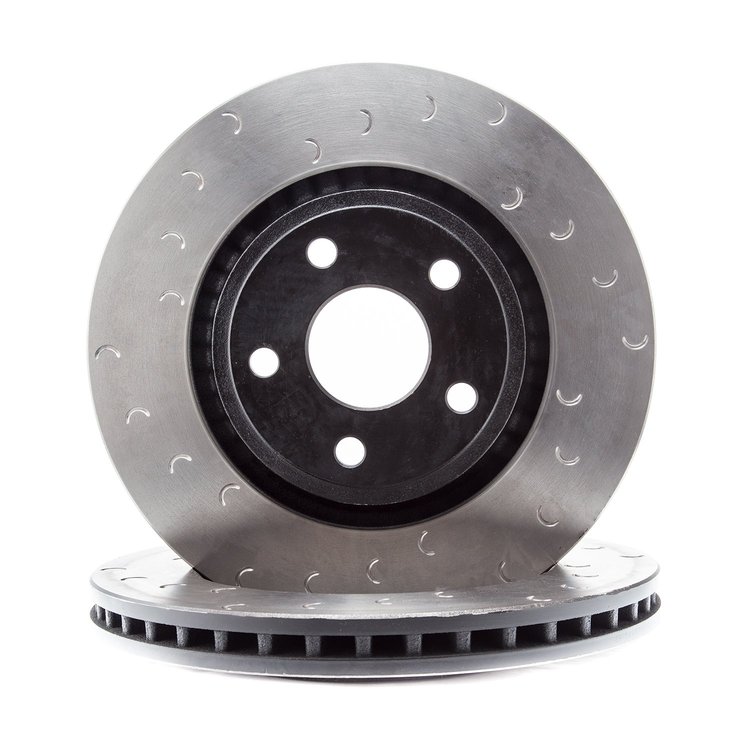 DKF3430X1022C Front Replacement Rotors 2007-2018 Jeep Wrangler JK, Fits Select Jeep Wrangler JL, Fits Select Jeep Gladiator JT
